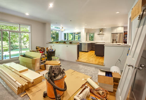 Professional Kitchen Flooring technician working in Eden Prairie, MN